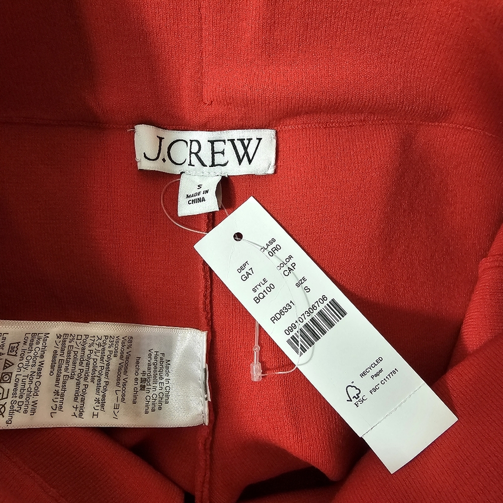 J Crew Delaney Kickout Sweater Pant BQ100